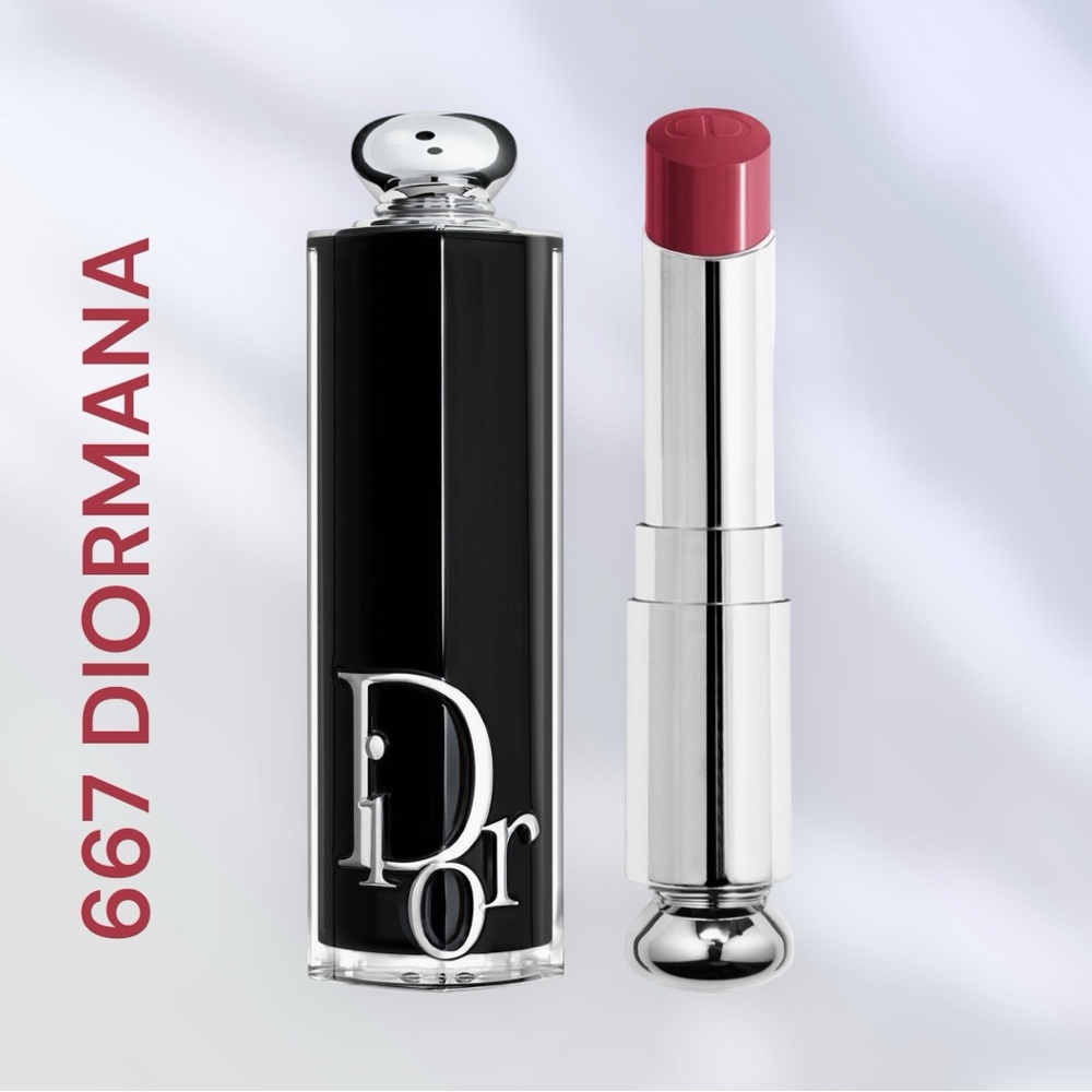 DIOR Addict Hydrating Shine Refillable Lipstick 667 Diormania NWOT Box $48Retail